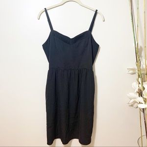 Aqua Black Tank Dress